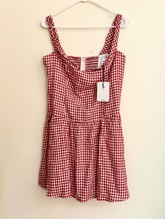 Reformation Dresses & Skirts - Reformation Red Gingham Sundress
